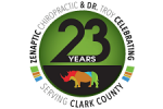 vancouver chiropractor zenaptic chiropractic 23 years logo