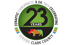 vancouver chiropractor zenaptic chiropractic 23 years logo